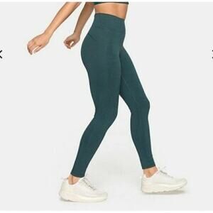 Outdoor Voices Tech Sweat 7/8 Flex Athletic Leggings Size XS Evergreen